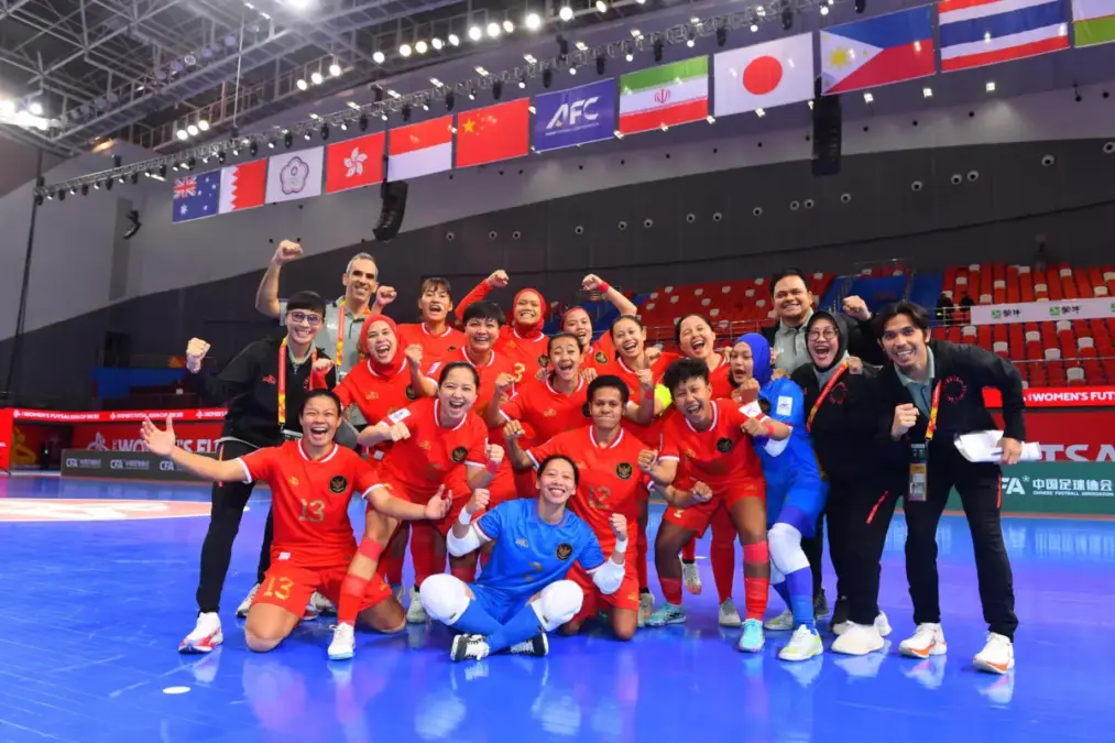 Timnas Futsal Putri Indonesia masuk perempat final AFC 2025