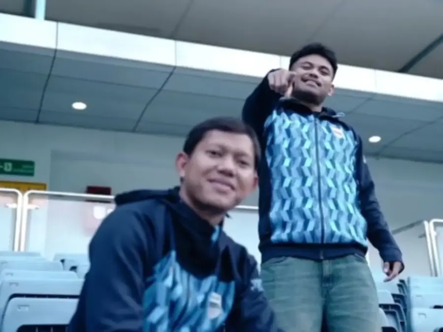 Saddil Ramdani jadi rekrutan baru yang diumumkan Persib Bandung lewat videotron
